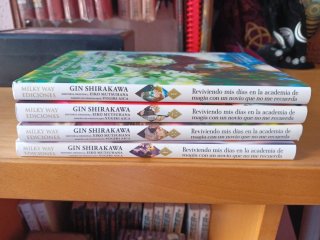 Manga "Reviviendo mis días en la academia..." 1-4
