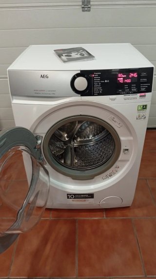 Lavadora AEG Serie 8000 Alta Gama totalmente semin