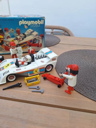 Playmobil 3520 - Coche de Carreras y Mecánicos