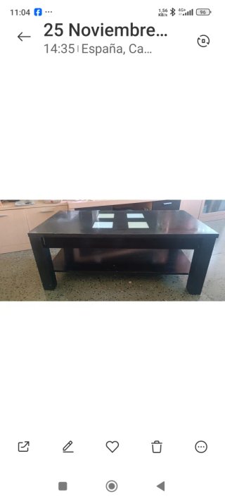 Cama articulada 90 + Mesitas y mesa salón