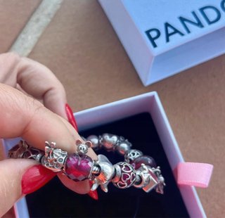 Pulsera Pandora Original con 17 Charms