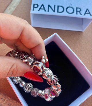 Pulsera Pandora Original con 17 Charms