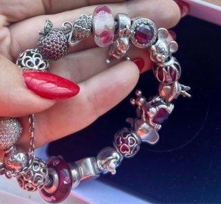 Pulsera Pandora Original con 17 Charms