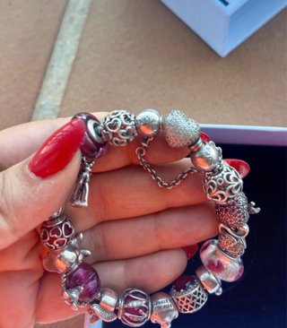 Pulsera Pandora Original con 17 Charms