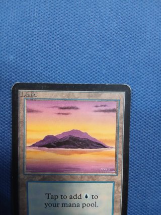 Island (Isla) Alpha MTG - Mark Poole (1993)