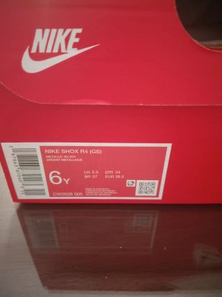 Zapatillas Nike Shox R4 Blancas y Negras