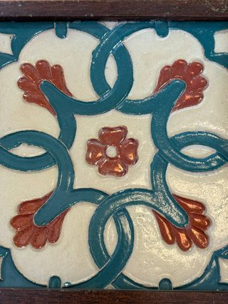 ANTIGUO AZULEJO DE TOLEDO