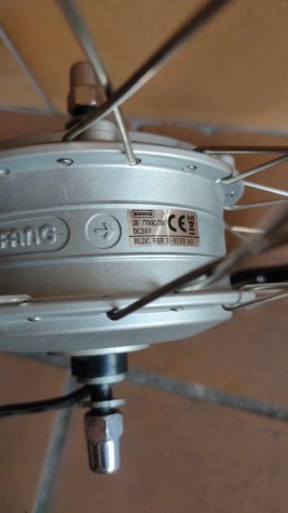 Rueda Ebike Delantera 26 Bafang