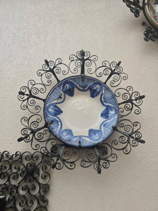 Decoración de hierro para el exterior