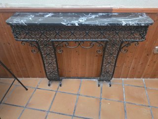 Decoración de hierro para el exterior