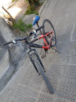 Bicicleta Monty Roja