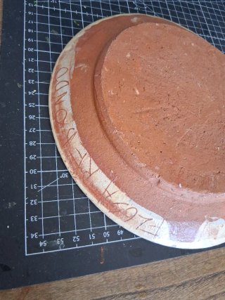 2 Pratos Alentejanos Cerâmica 23cm assinados