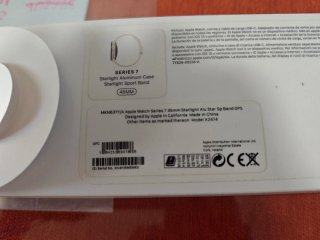 Orologio Apple Watch 7 45mm Argento