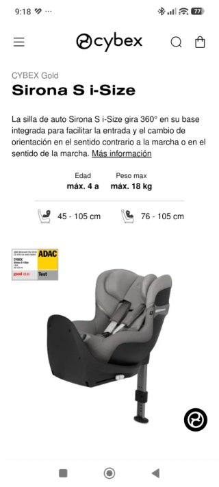 Silla de coche Cybex