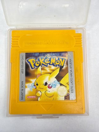 Videojuego Gameboy Pokemon Amarillo