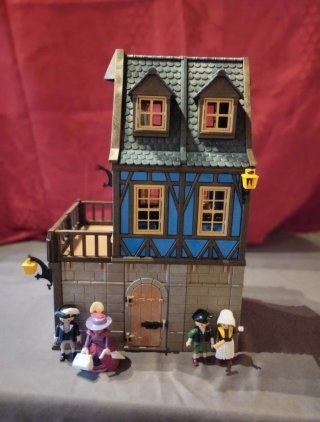 Playmobil Casa Medieval Azul 70958