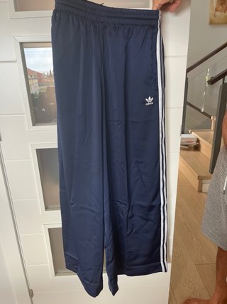 Pantalón Adidas Wide Leg Verde y azul en talla 38