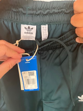 Pantalón Adidas Wide Leg Verde y azul en talla 38