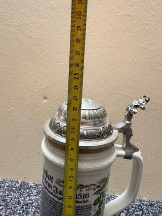 Jarra cerveza alemana antigua
