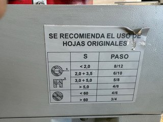 Tronzadora Sierra de Corte Profesional