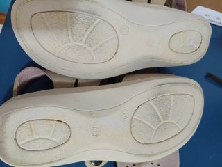 Sandalias piel para plantillas beige