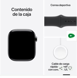 Apple Watch Series 10 en TITANIO pizarra