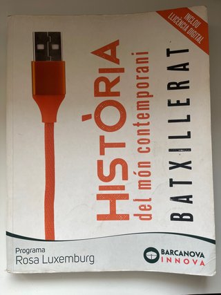 Història del Món Contemporani 1 Programa Rosa L...