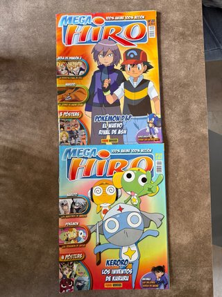 Revista Mega Hiro N28 y N21