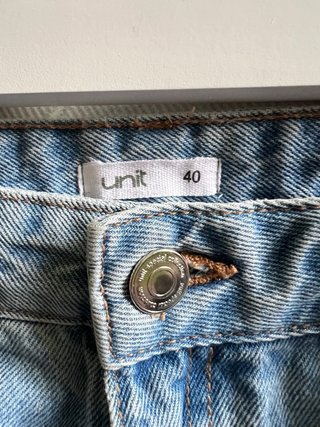 Pantalón vaquero Unit azul