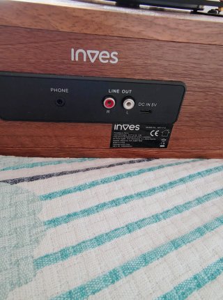 Vendo giradischi vintage del marchio Inves (modello Hi-Fi V12)