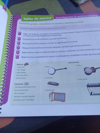 Música 4 primaria