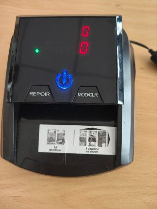 Detector Billetes Falsos Detectalia D7 (con caja)