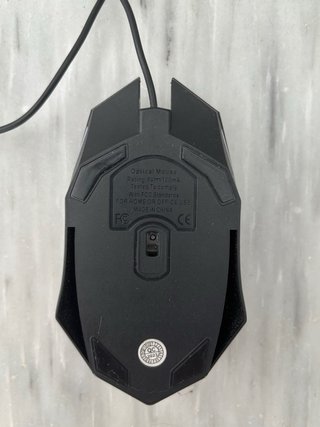 Ratón Gaming Negro