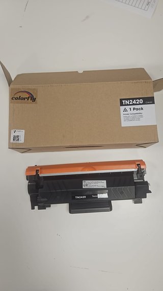 Tóner Colorfly TN2420 Compatible Brother Negro