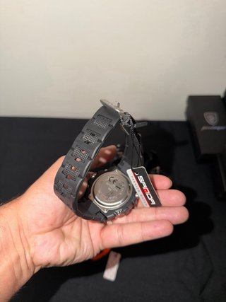 Reloj Deportivo SANDA Negro y Plateado