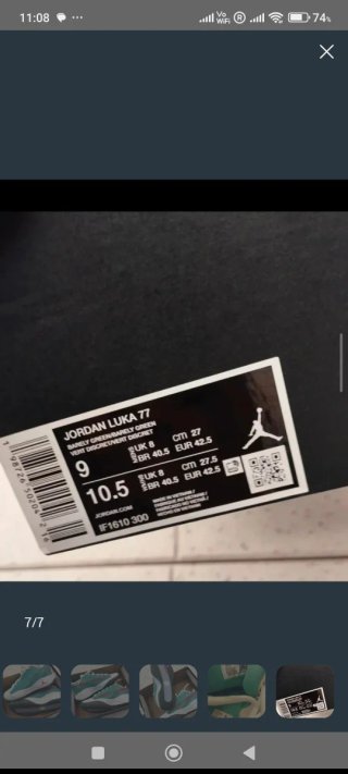 Jordan Luka Talla 42.5 Originales