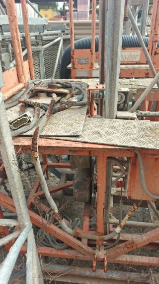Andamio eléctrico cremallera