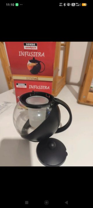 Infusiera Sonda 1250ml Vetro Nuova
