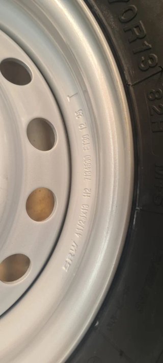 Rueda 175/70 R13 para remolque