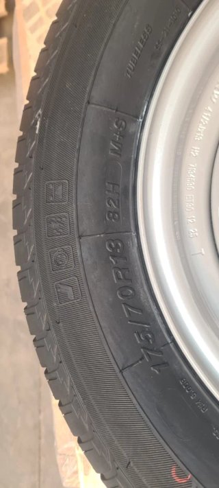 Rueda 175/70 R13 para remolque