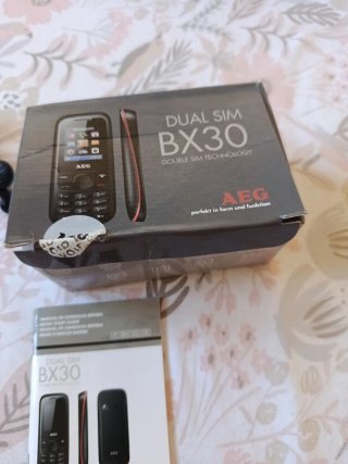 Móvil AEG BX30 Dual Sim Negro