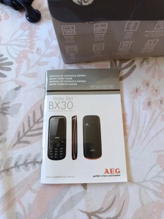 Móvil AEG BX30 Dual Sim Negro