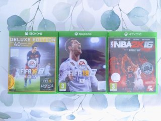 Xbox One Juegos FIFA 16, 18 y NBA 2K16