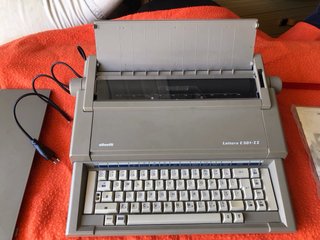 Olivetti Lettera E 501-II Máquina Escribir Electró