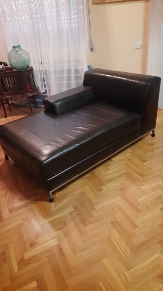 Chaiselongue / Sillón Marrón Chocolate