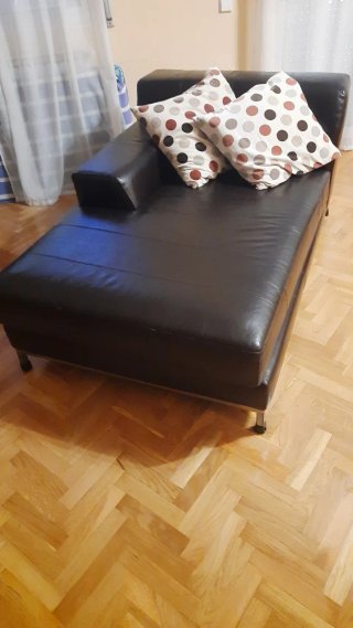 Chaiselongue / Sillón Marrón Chocolate