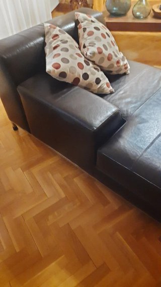 Chaiselongue / Sillón Marrón Chocolate