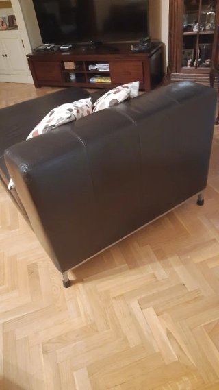 Chaiselongue / Sillón Marrón Chocolate