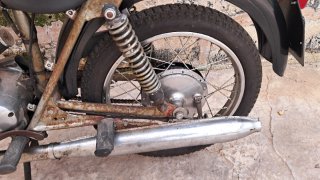 Montesa Impala 175 Roja y Negra
