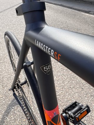 Bicicleta Specialized Langster SF Negra/Naranja